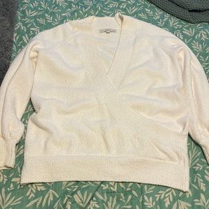 White loft sweater